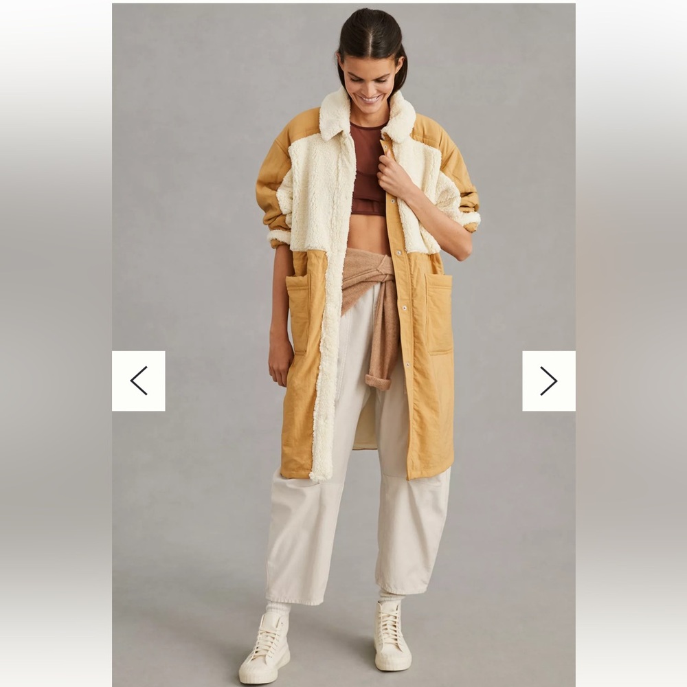 Daily Practice by Anthropologie Diamond Sherpa
Jacket, size XS
